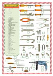 Do-it-yourself-matching activity 1