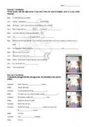 English worksheet: REVISION