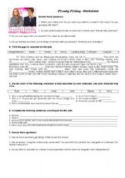 English Worksheet: Freaky Friday