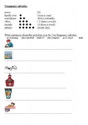 English Worksheet: How often do you ...........