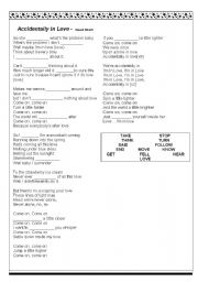 English Worksheet: ACCIDENTALLY IN LOVE - SMASH MOUTH