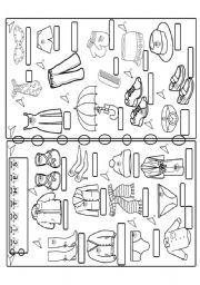 English Worksheet: clothes