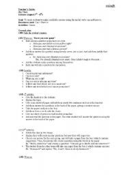 English worksheet: Excuses