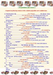 Prepositions and Tenses