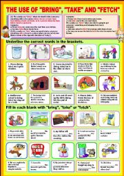 English Worksheet: The use of 