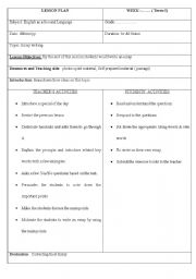 English Worksheet: Lesson plan of Essay writings