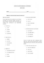 English worksheet: icfes