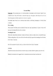 English worksheet: Lesson plan on improving vocabulary