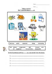 English Worksheet: As ....................as