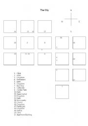 English Worksheet: THE CITY
