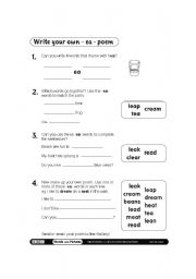 English worksheet: Phonic Exam