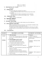 English Worksheet: Lesson plan for 10th graders_Films and cinema_Language focus