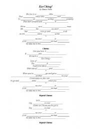 English worksheet: Ka Ching!