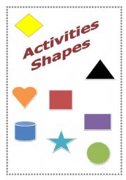 English Worksheet: Shapes activities
