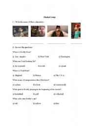 English worksheet: Flushed away