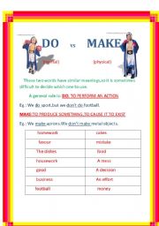 Do vs Make