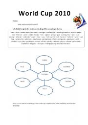 English Worksheet: World Cup 2010