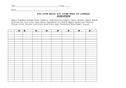 English Worksheet: Countries-Word Stress
