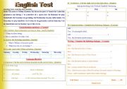 English Test ( unit Sports + Entertainment)