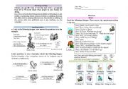 English Worksheet: Present Continuos