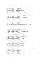 English Worksheet: preposiciones basicas