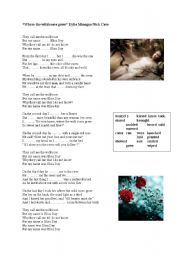 English Worksheet: Practising Past Simple by song 