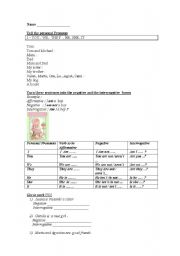 English Worksheet: Have  or  Has got  / verb to BE 
