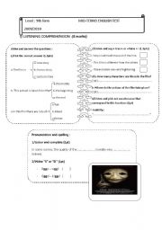 MID TERM 3 TEST (9th )