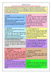 English Worksheet: Story building cards