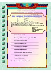 English worksheet: Gathering Information from a notice