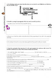 English Worksheet: Mrs Bixby and the Colonels Coat