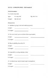English Worksheet: SO/TOO/EITHER/NEITHER
