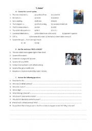 English Worksheet: I, Robot