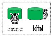 English Worksheet: prepositions flashcards