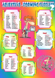 Suffixes - 4