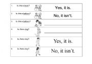 English Worksheet: Is this/that/these/those