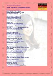 English Worksheet: Satellite  (Lena Meyer --Eurovision 2010 Germany)  