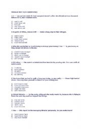 English Worksheet: modals
