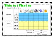 English Worksheet: This is / That is