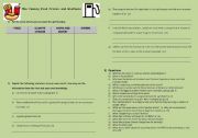 English Worksheet: Biofuels and food shortages (students worksheet with FCE exercises)