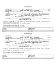 English worksheet: billy Elliot