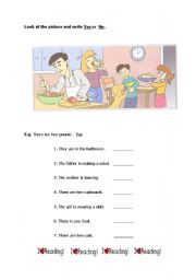 English Worksheet: Reading task for starters exam