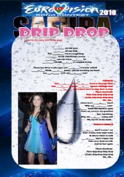 English Worksheet: Drip -Drop (Safura)