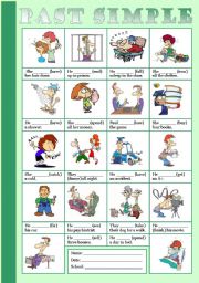 English Worksheet: past simple