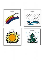 English Worksheet: The Weather