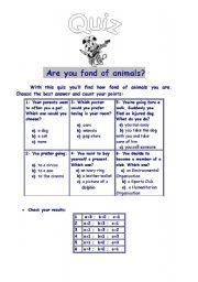 English worksheet: 