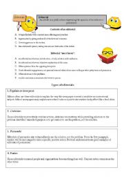 English Worksheet: How to write an editorial-lesson