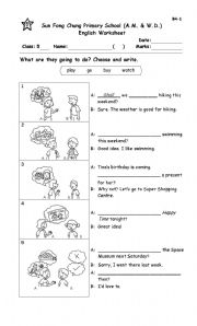 English Worksheet: Making suggestions