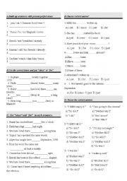 English Worksheet: present perfect