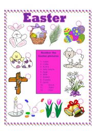 English Worksheet: Easter 